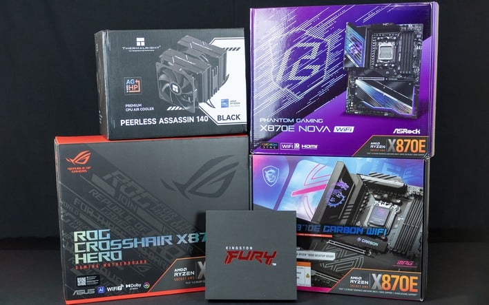 AMD X870E Motherboard Mash-Up: Three Socket AM5 Mainboards Reviewed