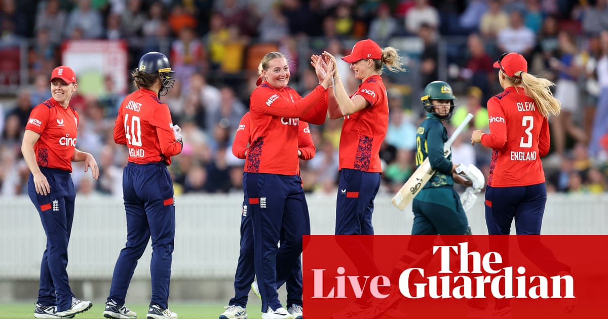 Australia v England: Ladies’s Ashes second cricket T20 worldwide – stay | Ladies’s Ashes