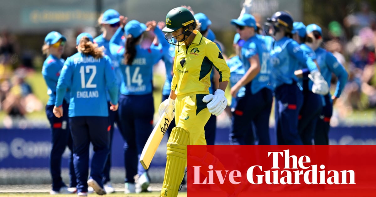 Australia v England: Girls’s Ashes second cricket one-day worldwide – dwell | Girls’s Ashes