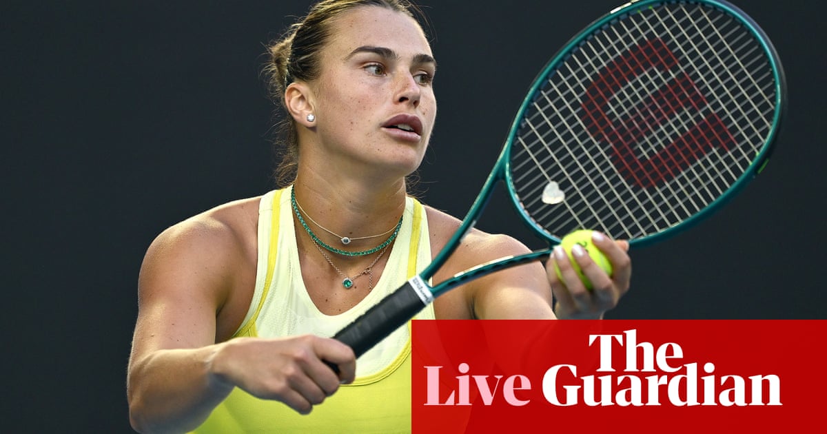 Australian Open 2025: Sabalenka v Stephens, plus Zverev in motion on day one – reside | Australian Open 2025