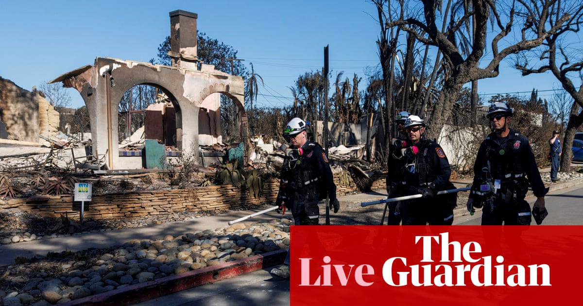 California fires reside: Los Angeles hearth crews make progress in opposition to lethal wildfires | California wildfires