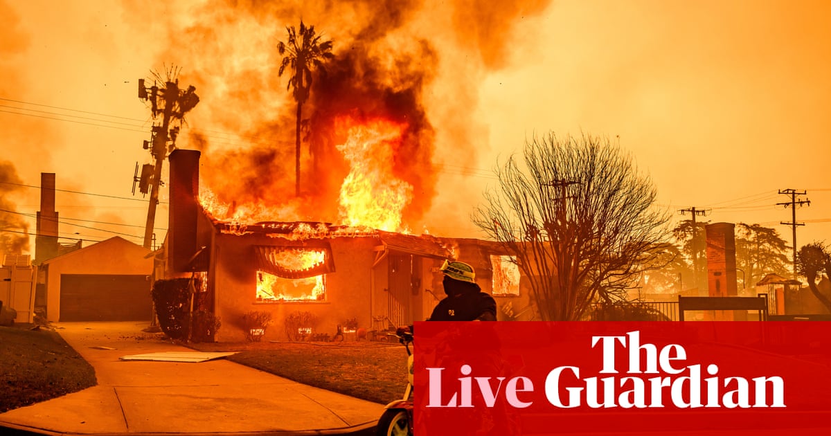 California fires dwell: sixth wildfire breaks out in Los Angeles as 5 folks killed | Los Angeles