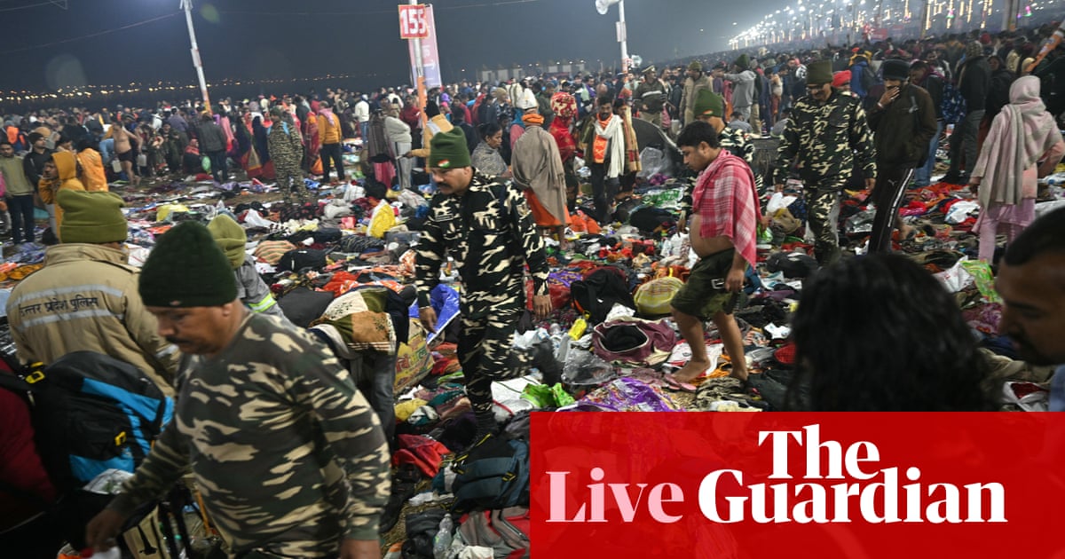 India crowd crushes: dozens feared lifeless at Kumbh Mela non secular competition – newest updates | India