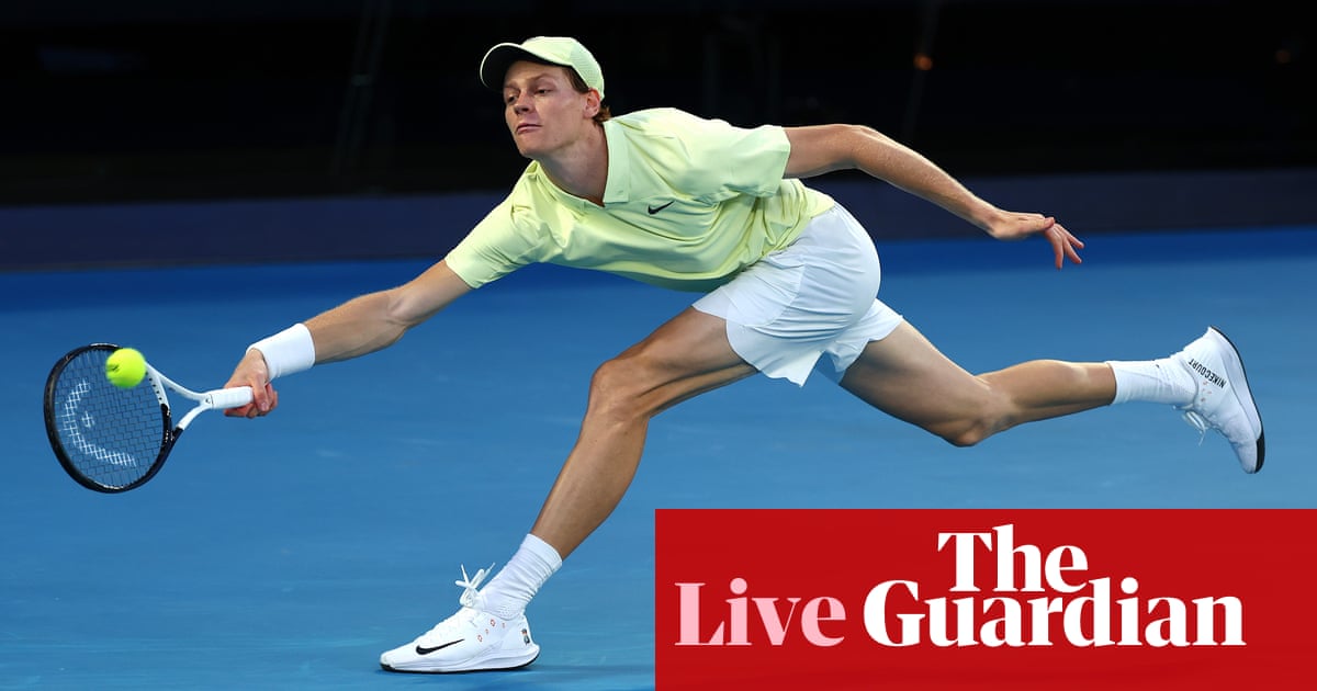 Jannik Sinner v Alexander Zverev: Australian Open 2025 males’s singles last – stay | Australian Open 2025