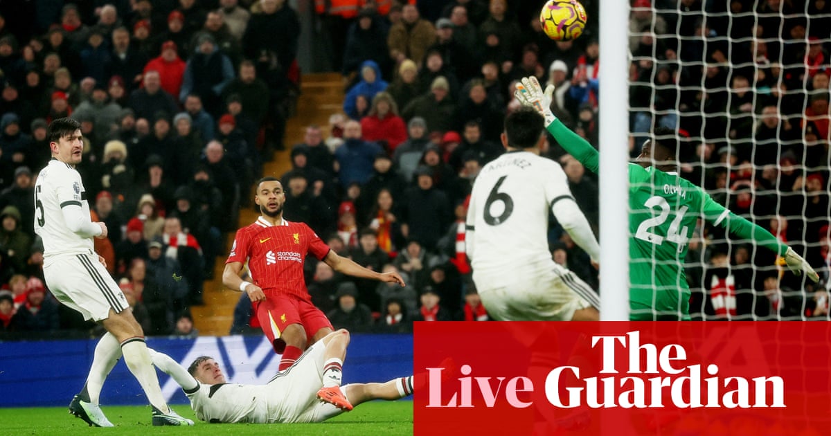 Liverpool v Manchester United: Premier League – dwell | Premier League