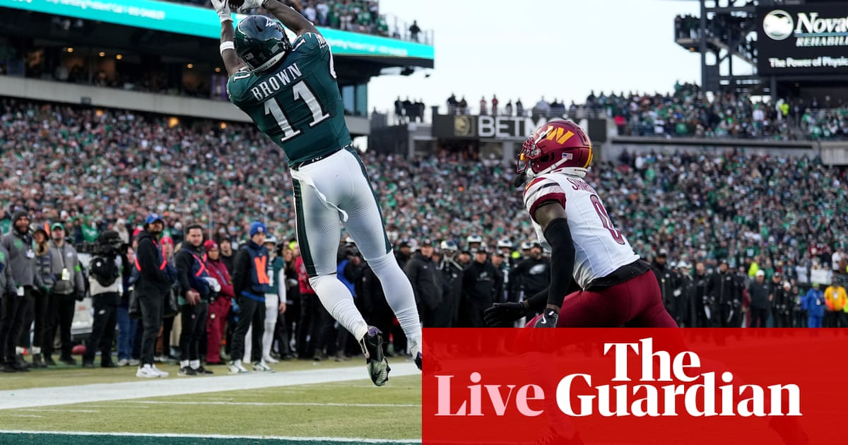 NFC championship sport: Washington Commanders v Philadelphia Eagles – reside | NFL