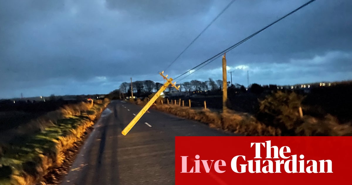 Storm Éowyn: hazard to life menace from 100mph winds – stay updates | UK climate