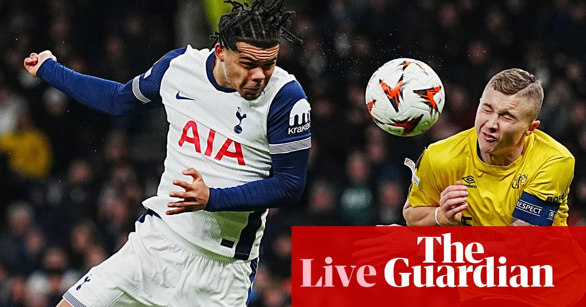 Tottenham and Rangers win to say last-16 locations: Europa League – stay response | Europa League