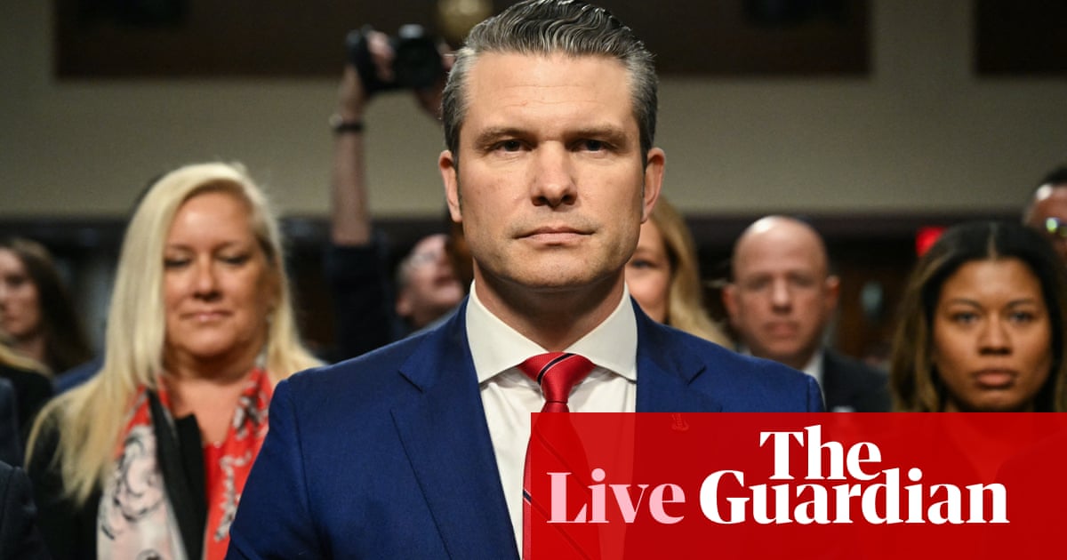 Trump’s protection secretary decide Pete Hegseth turns into first nominee to face affirmation listening to – US politics dwell | US politics