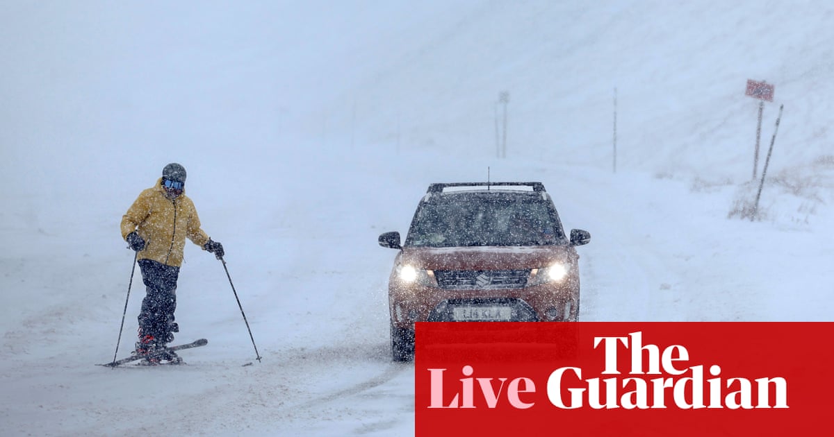 UK climate dwell: nation braces for icy blast as temperatures to fall as little as -15C | UK climate