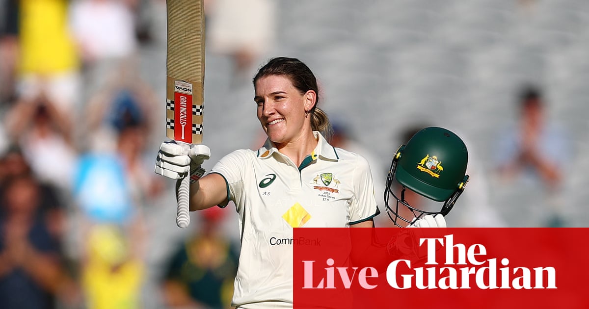 Girls’s Ashes: Australia v England one-off cricket Take a look at, day two – reside | Girls’s Ashes