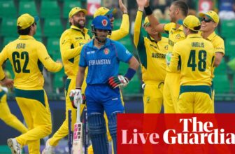 Afghanistan v Australia: Champions Trophy cricket – stay | ICC Champions Trophy