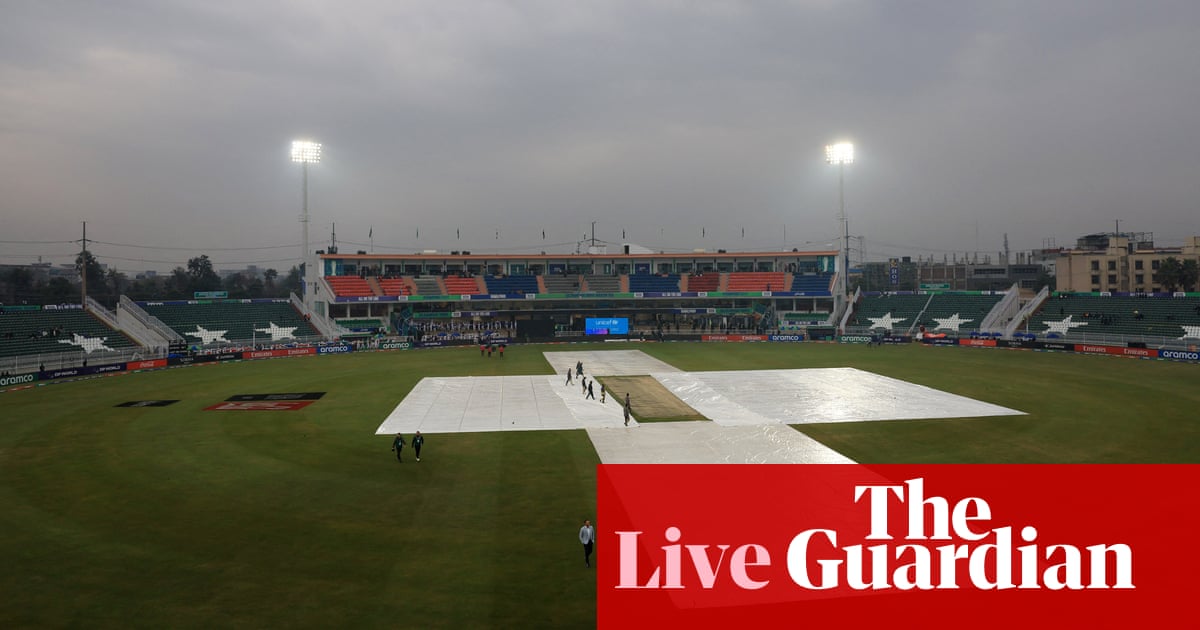 Australia v South Africa: Champions Trophy cricket match washed out – dwell | ICC Champions Trophy