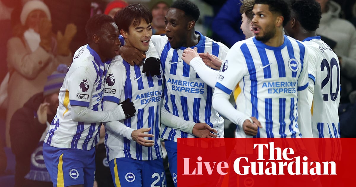 Brighton v Chelsea: Premier League – stay | Premier League