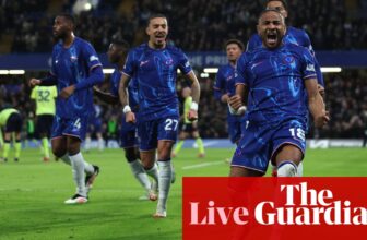 Chelsea v Southampton, Crystal Palace v Aston Villa, and extra: soccer – reside | Premier League