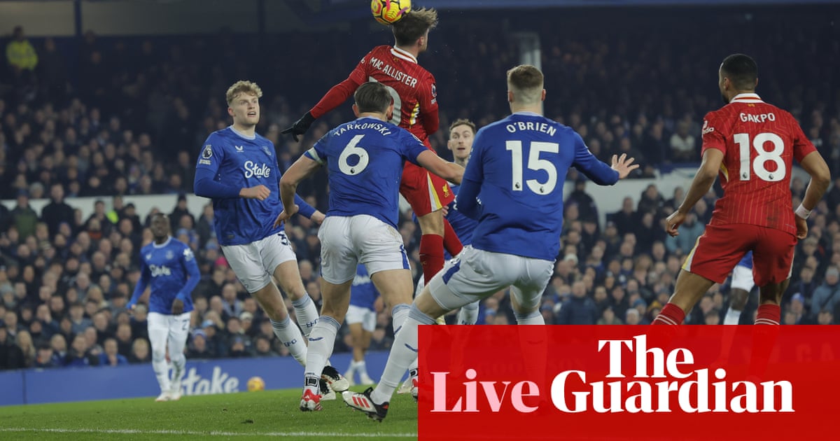 Everton v Liverpool: Premier League – dwell | Premier League