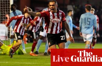 Exeter Metropolis v Nottingham Forest goes to additional time: FA Cup – dwell | Champions League