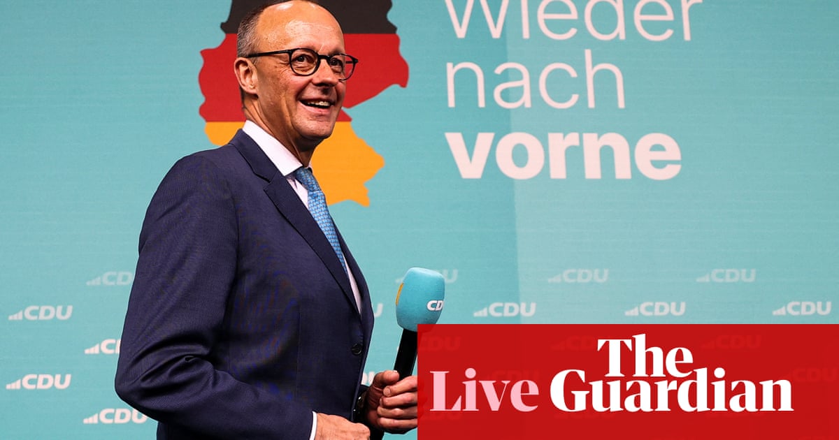 German election dwell: Conservatives projected to win and far-right AfD in second | Germany