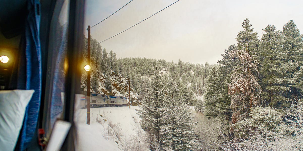 I Took an Amtrak Practice From Colorado to Utah; How I Spent Every Hour