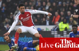 Leicester Metropolis v Arsenal: Premier League – reside | Premier League