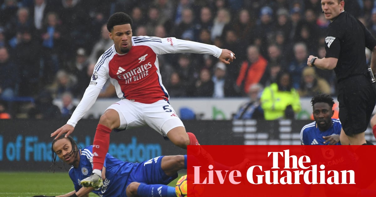 Leicester Metropolis v Arsenal: Premier League – reside | Premier League