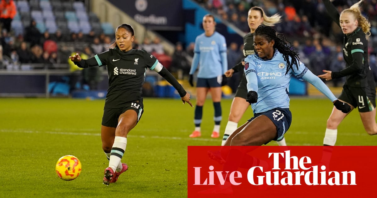 Manchester Metropolis 4-0 Liverpool: Girls’s Tremendous League – stay response | Girls’s Tremendous League