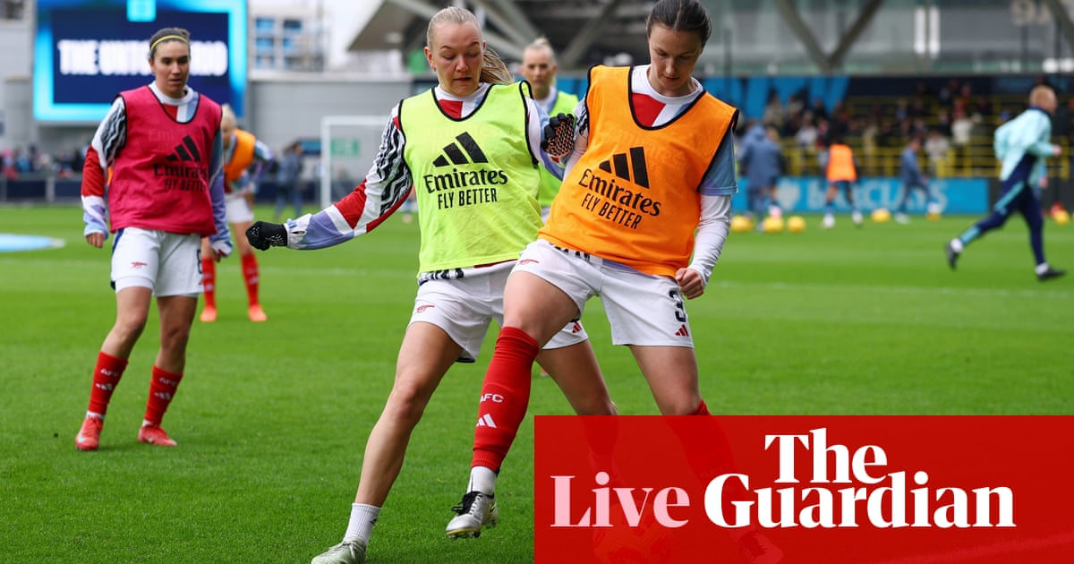 Manchester Metropolis v Arsenal: Ladies’s Tremendous League – dwell | Ladies’s Tremendous League