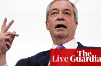 Nigel Farage says Tories ‘not on the correct in any measurable manner’ and calls Labour authorities ‘depressing’ – UK politics stay | Politics