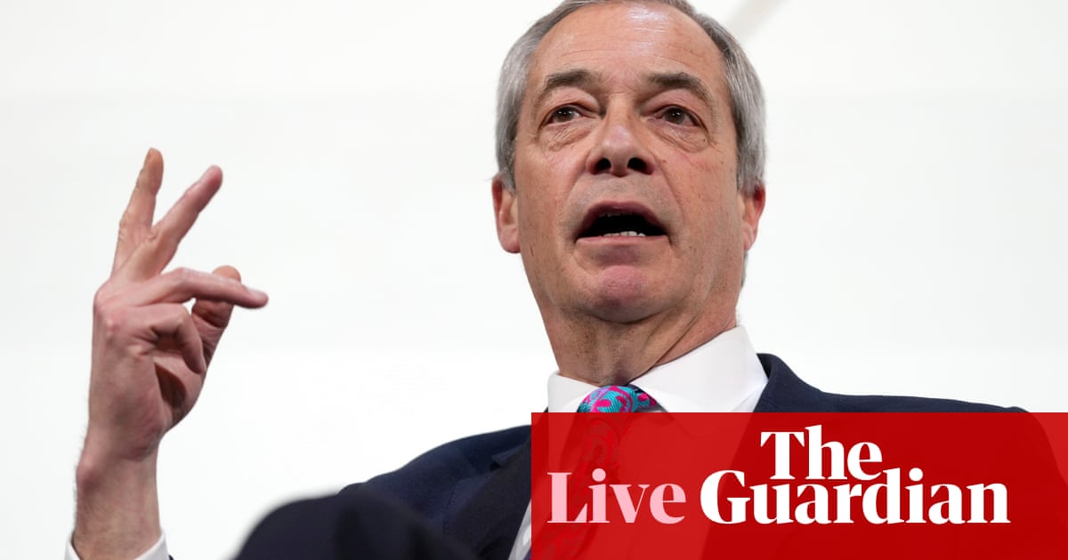 Nigel Farage says Tories ‘not on the correct in any measurable manner’ and calls Labour authorities ‘depressing’ – UK politics stay | Politics