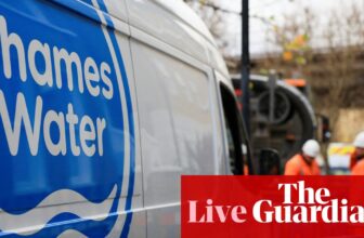 Thames Water to enchantment to competitors regulator for even increased payments – enterprise stay | Enterprise