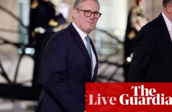US should present ‘backstop’ to discourage Russia from attacking Ukraine once more, Starmer says after emergency Paris summit – Europe dwell | Ukraine