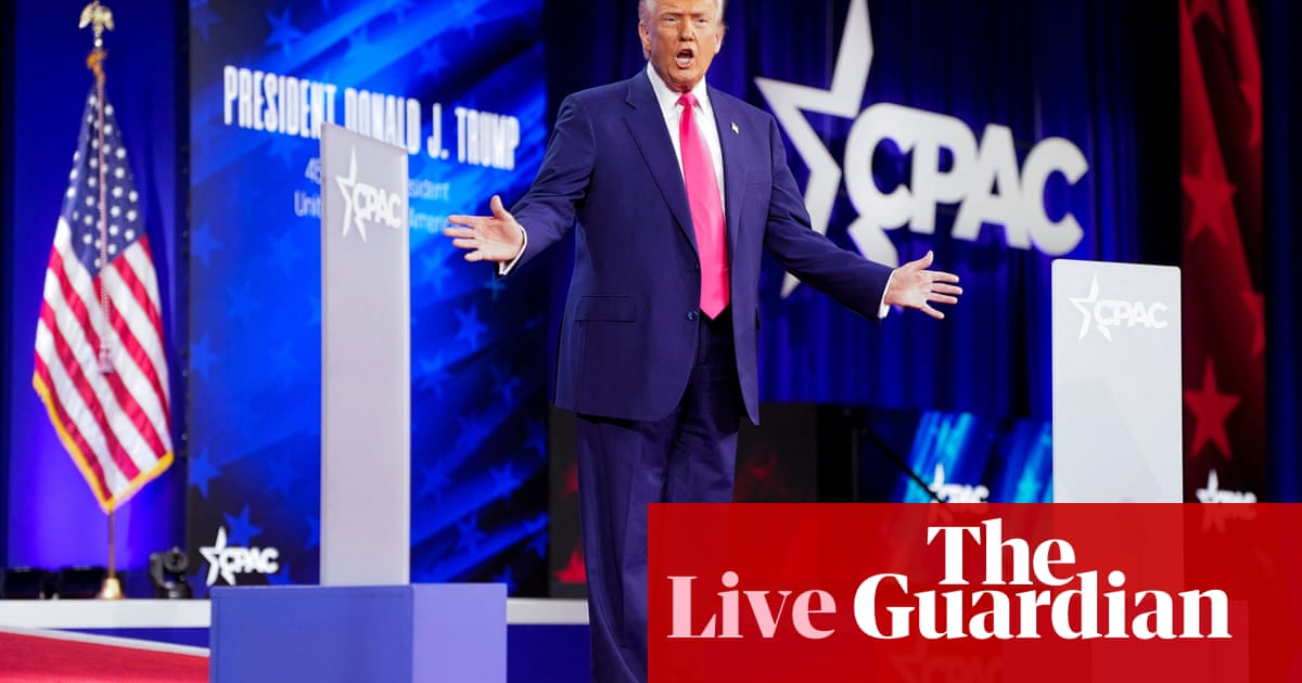 US politics dwell: Donald Trump addresses Conservative Political Motion Convention in Maryland | Donald Trump