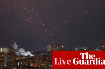 Ukraine warfare stay: Russia launches largest drone assault on eve of third anniversary of invasion | Ukraine
