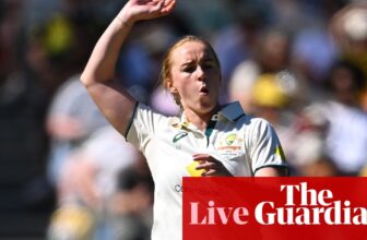 Ladies’s Ashes: Australia v England solely cricket Check, day three – reside | Ladies’s Ashes