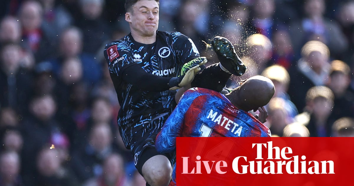 Crystal Palace v Millwall: FA Cup fifth spherical – stay | FA Cup