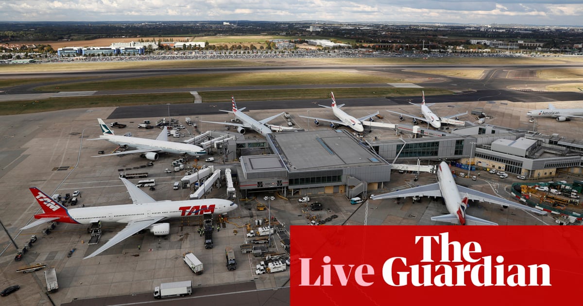 Heathrow airport closed: greater than 1,000 flights affected after substation hearth causes energy outage – reside | Heathrow airport