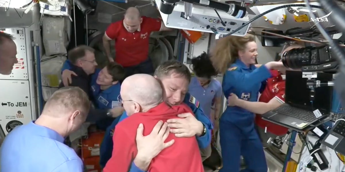 Joyous Scenes As Stranded Astronauts Transfer Nearer to Returning Dwelling