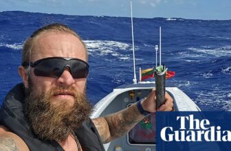 Lithuanian rower making an attempt to cross Pacific prompts emergency beacon off Queensland close to Cyclone Alfred | Australia climate