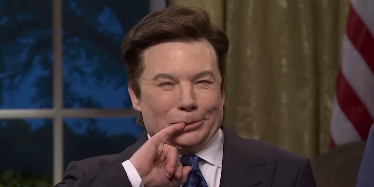 Mike Myers Channels Dr. Evil As He Parodies Elon Musk on ‘SNL’ Once more