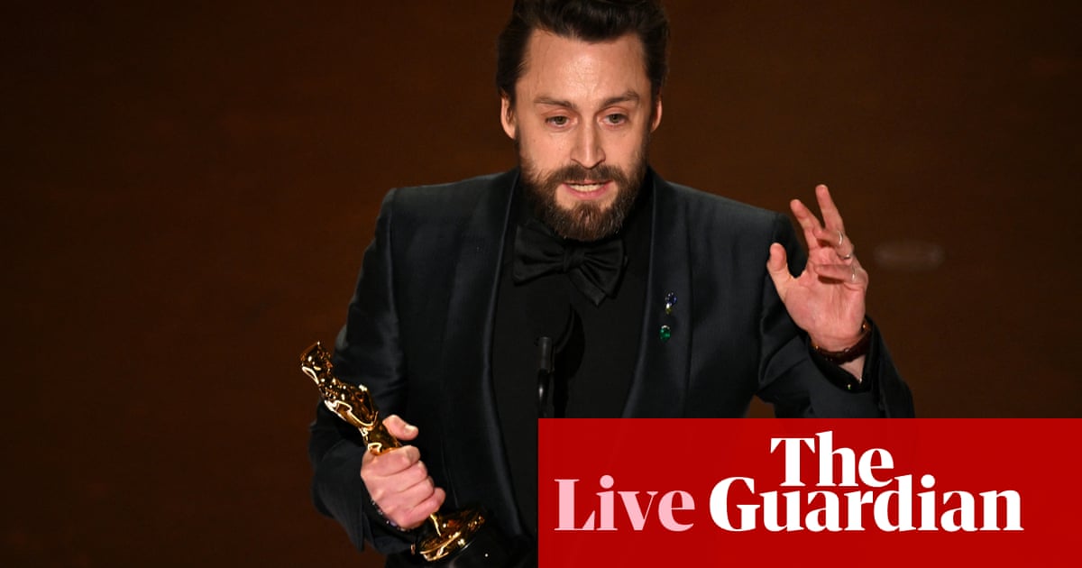 Oscars 2025: Kieran Culkin wins finest supporting actor – reside updates | Oscars