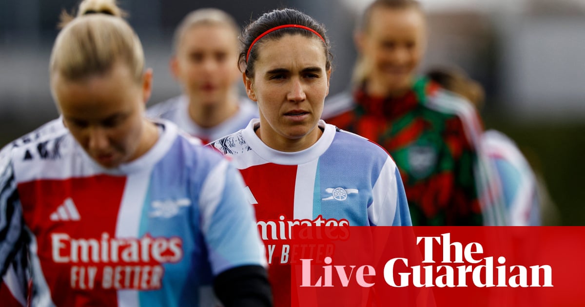 Actual Madrid v Arsenal: Ladies’s Champions League quarter-final, first leg – reside | Ladies’s Champions League Actual Madrid v Arsenal: Ladies’s Champions League quarter-final, first leg – reside | Ladies’s Champions League