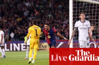 Barcelona v Inter: Champions League semi-final, first leg – reside | Champions League