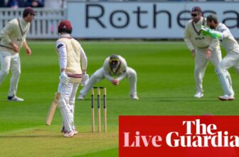 County cricket day one: Surrey v Somerset, Notts v Sussex, and extra – reside | County Championship