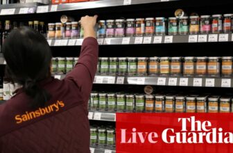 Sainsbury’s hopes to maintain income at £1bn amid value warfare; US Federal Reserve warns on inflation – enterprise reside | Enterprise
