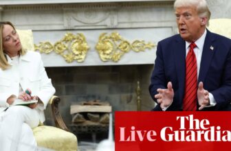 Trump indicators help for EU-US commerce deal amid combined messages on Ukraine in Meloni White Home go to – Europe reside | Ukraine