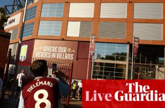 Aston Villa v Tottenham: Premier League – reside | Premier League