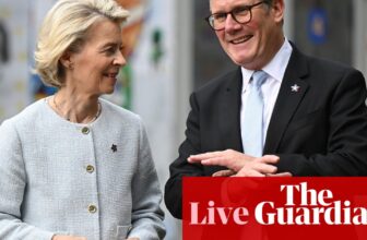 Breakthrough in EU-UK talks earlier than key summit in London – UK politics dwell | Politics