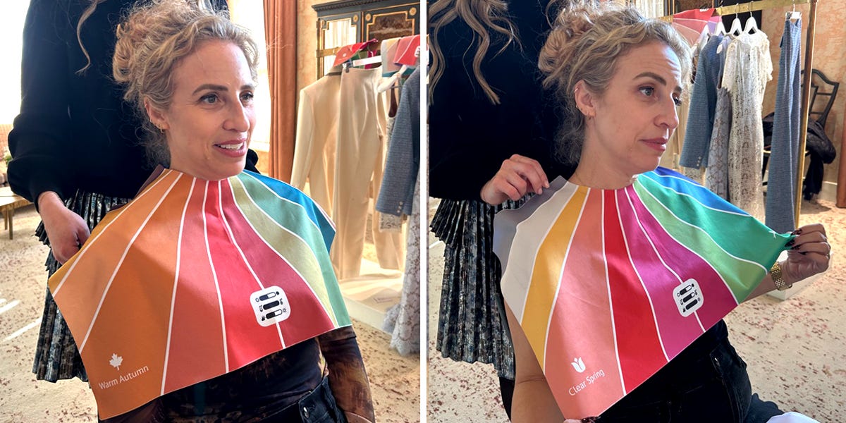 I Bought My Colours Analyzed by a Professional Who Informed Me What to Put on; Modified Me I Bought My Colours Analyzed by a Professional Who Informed Me What to Put on; Modified Me