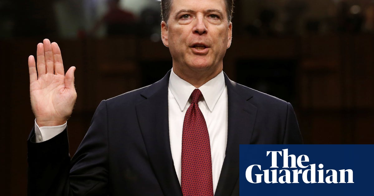 James Comey investigated over seashell photograph claimed to be ‘risk’ towards Trump | James Comey James Comey investigated over seashell photograph claimed to be ‘risk’ towards Trump | James Comey