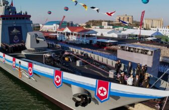 North Korea Bungled 5,000-Ton Destroyer Launch As Kim Jong Un Watched